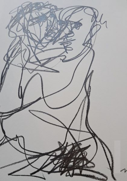 [2024] Untitled, Graphite on paper, Size Unknown